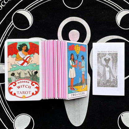 12 Styles of Metal Box Cute Tarot Cards with Guidebooks GEMROCKY-Psychic-7-