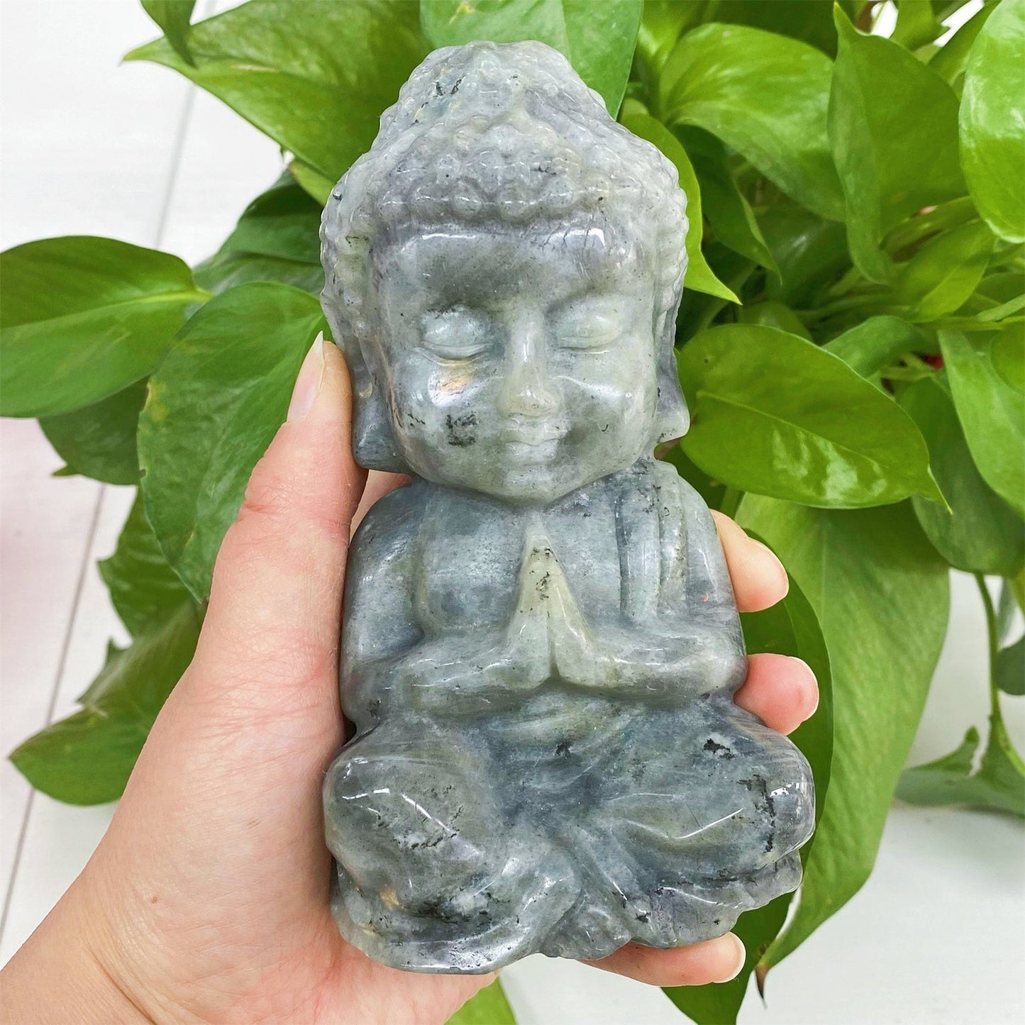 15cm Crytal Budda Statue 4 Styles of Carvings GEMROCKY-Carvings-Labradorite-GEMROCKY