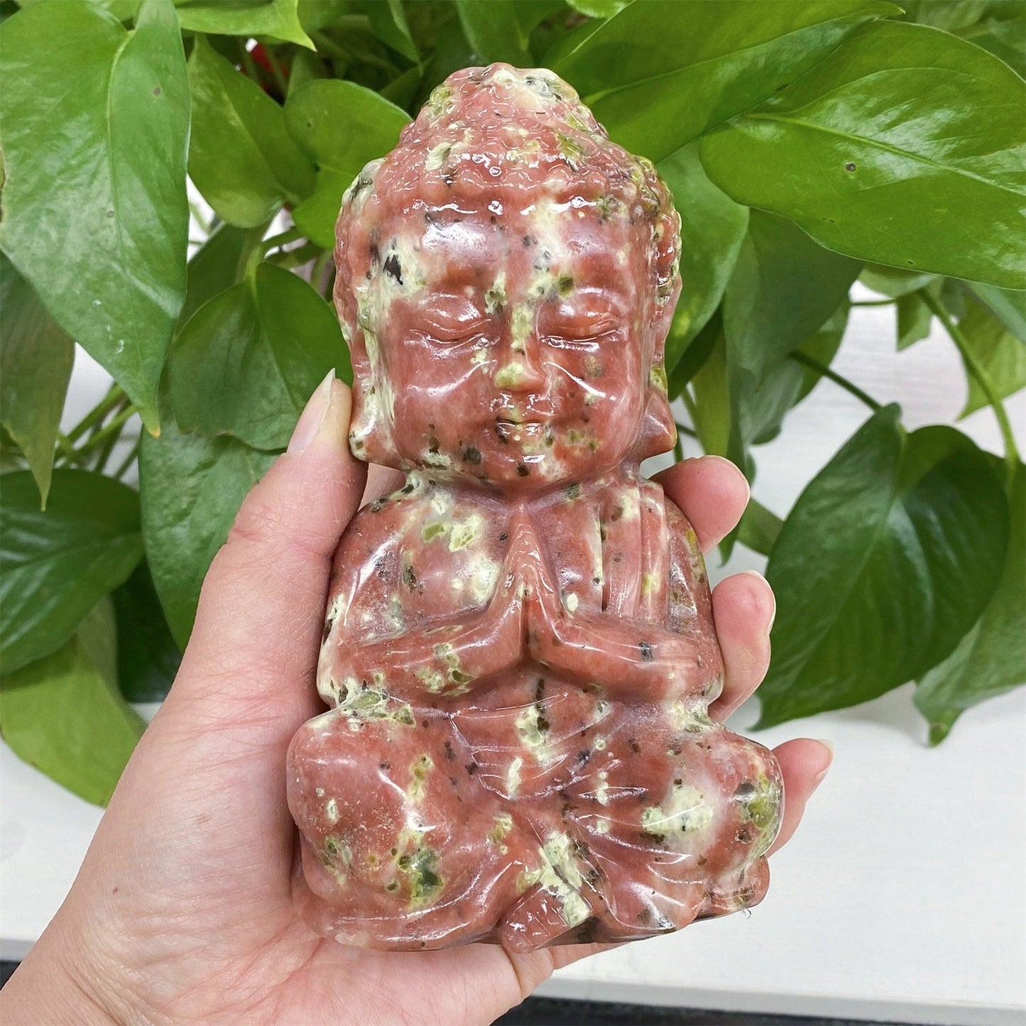 15cm Crytal Budda Statue 4 Styles of Carvings GEMROCKY-Carvings-Seasome Stone-GEMROCKY