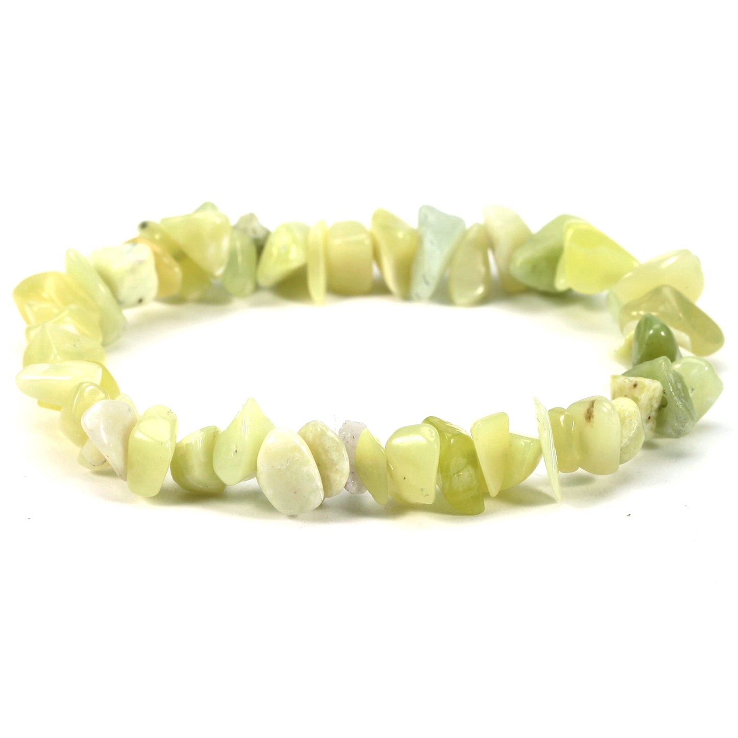 Lemon Jade Chip Bracelets GEMROCKY-