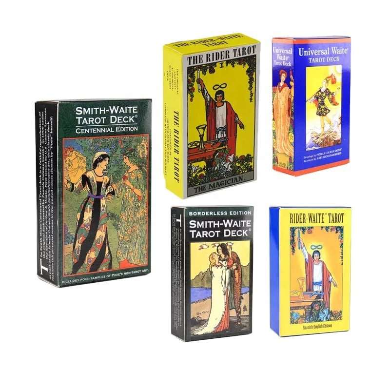 26 Types of Metaphysics Tarot Cards with Guidebooks GEMROCKY-Psychic-