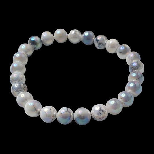 8mm Angel Aura Bead Bracelets GEMROCKY-