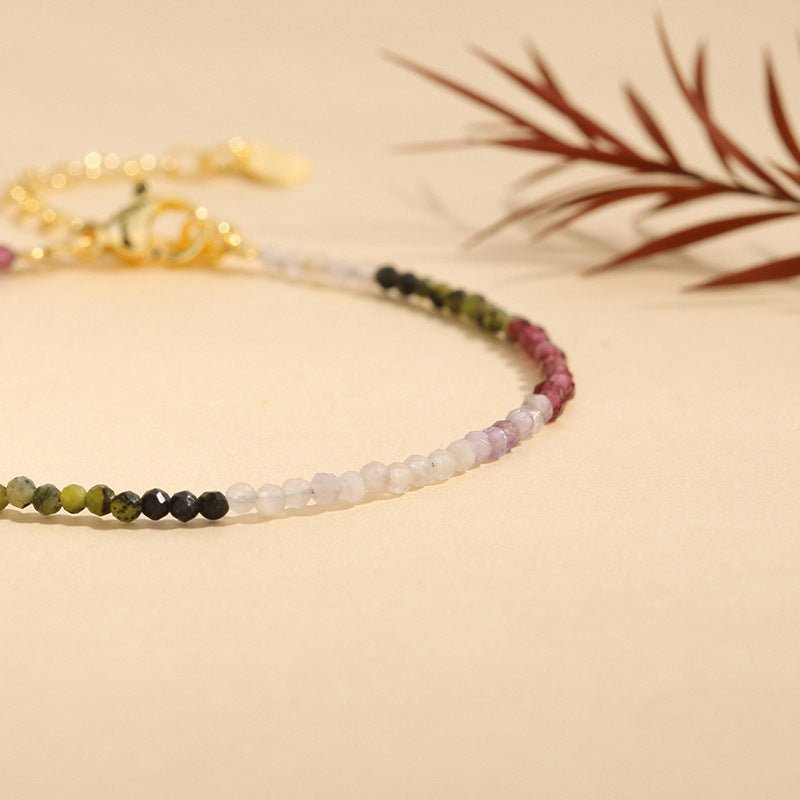 2mm Mixed Crystal Facet Bracelets GEMROCKY-Jewelry-