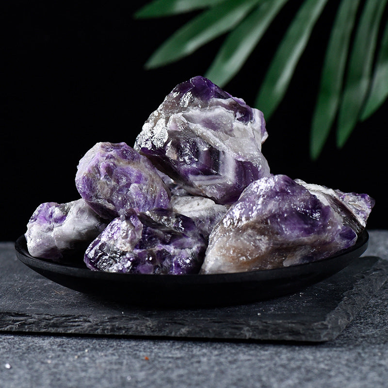 Dream Amethyst Rough Stones GEMROCKY-Mineral Specimens-GEMROCKY
