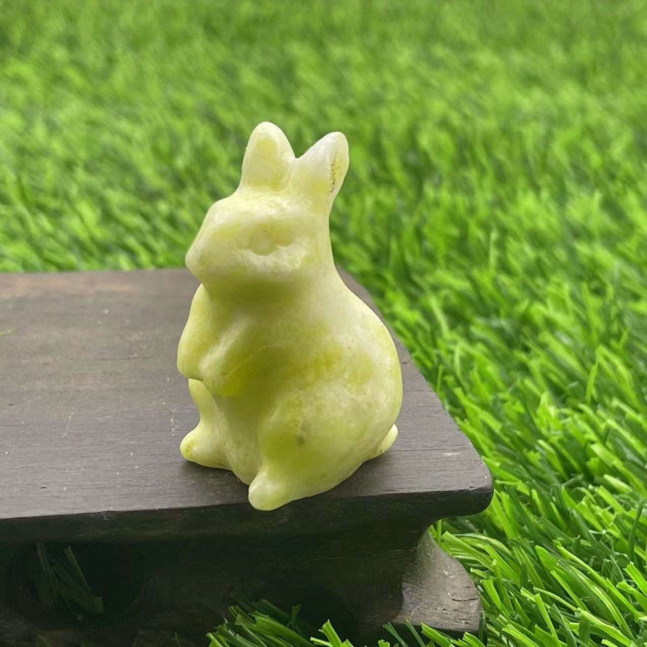 33 Materials of Crystal Rabbit 1.5 Inch Carvings GEMROCKY-Carvings-Xiuyu Jade-