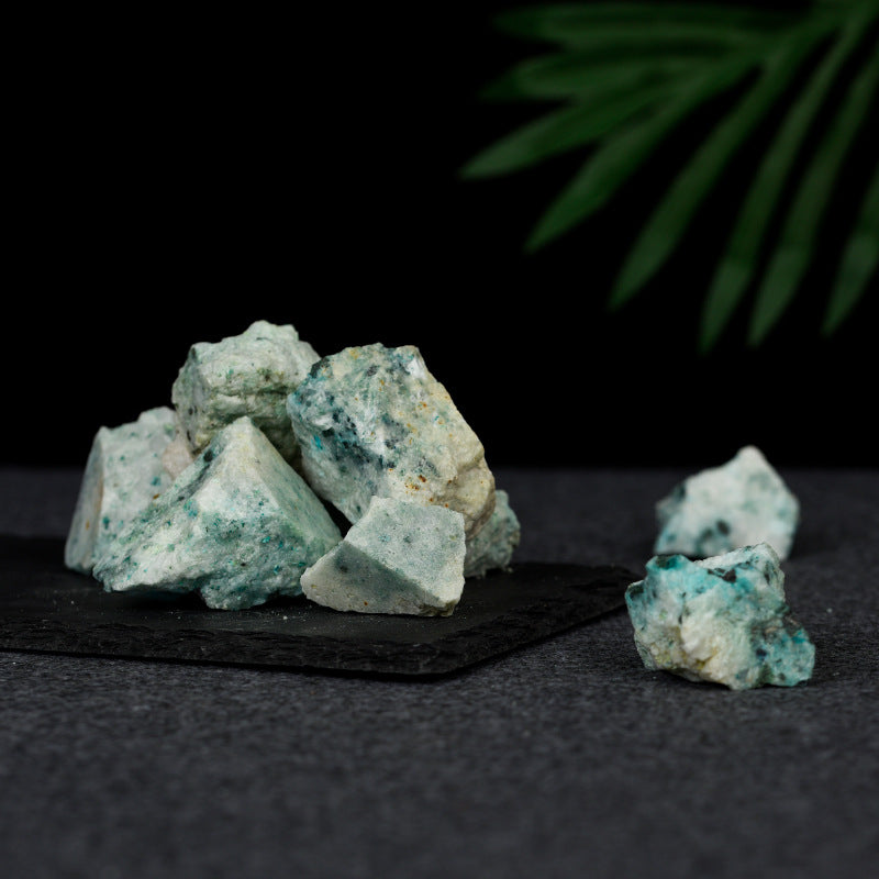 46 Types of Crystal Rough Stones Collection GEMROCKY-Mineral Specimens-Chrysocolla-GEMROCKY