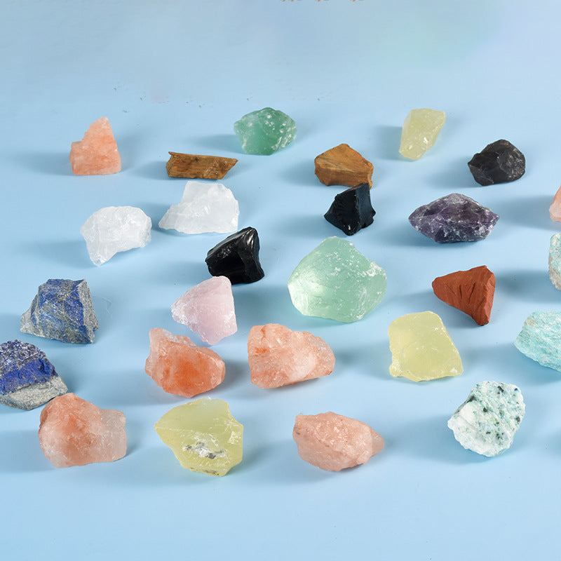 46 Types of Crystal Rough Stones Collection GEMROCKY-Mineral Specimens-GEMROCKY