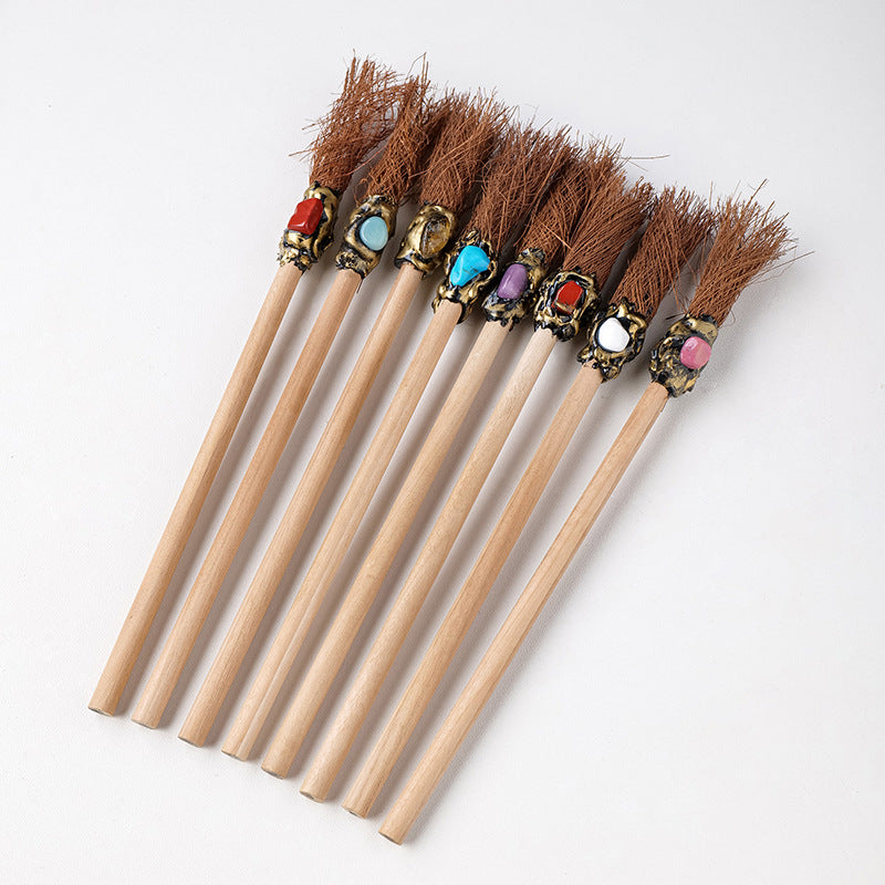 Crystal Tumble Magic Broom Pencil Office Use Decor Ornaments GEMROCKY-Decoration-Random Color-GEMROCKY