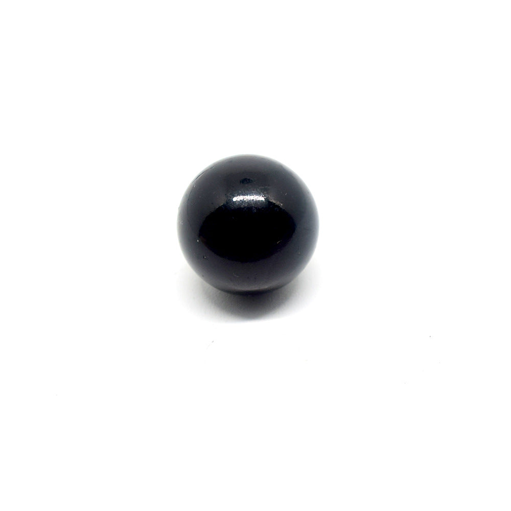 7 Chakra Mini Gemstone 2cm Crystal Spheres GEMROCKY-Black Obsidian-