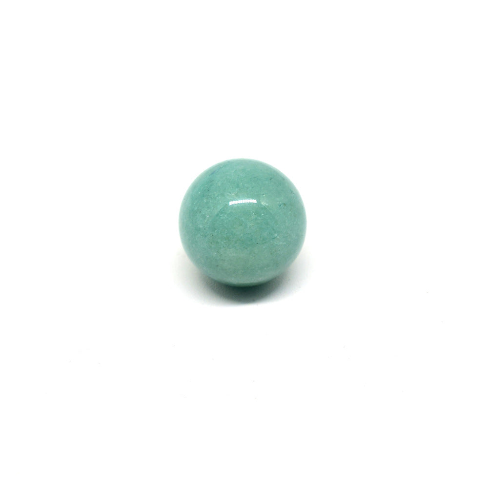 7 Chakra Mini Gemstone 2cm Crystal Spheres GEMROCKY-Green Aventurine-