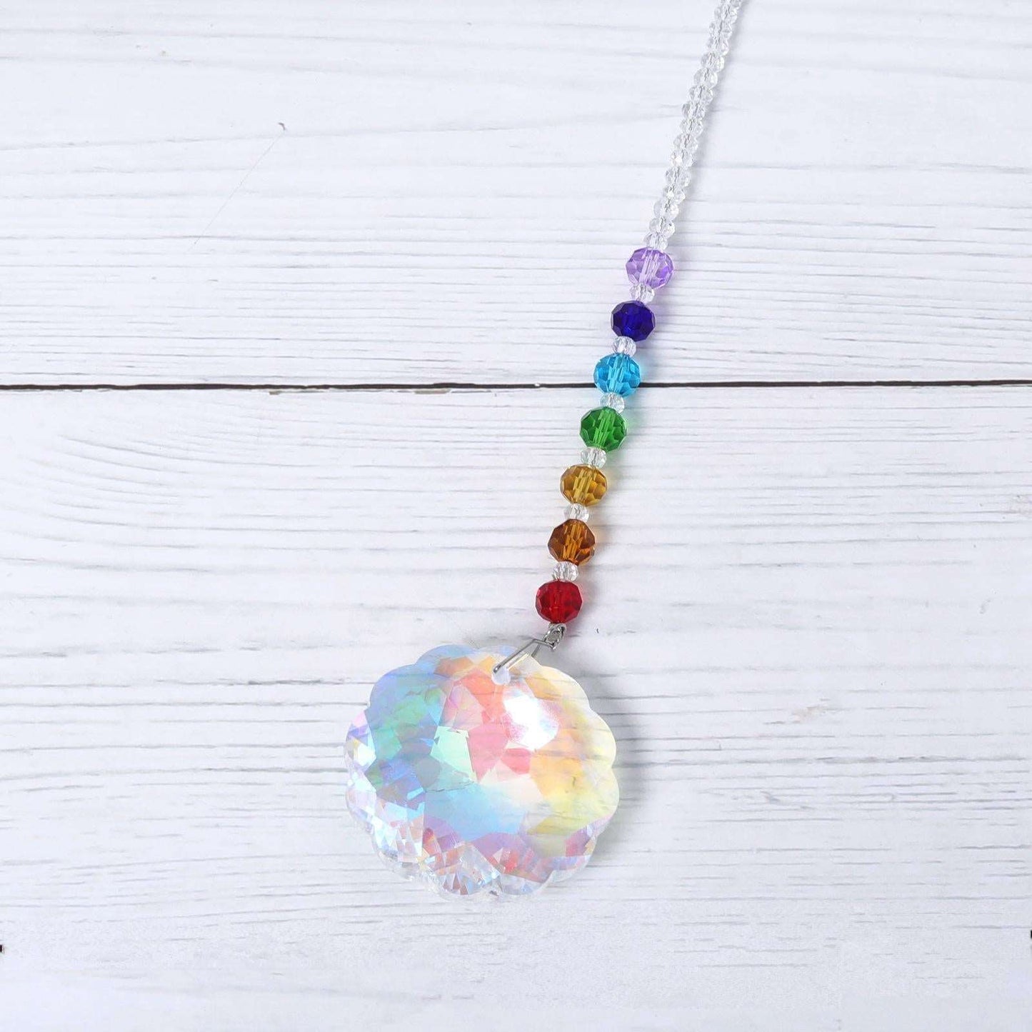 7 Chakra Rainbow Pendant Suncatcher Ornaments GEMROCKY-Decoration-2-