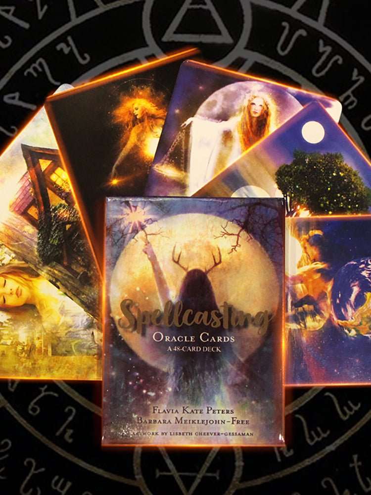 70 Styles of Metaphysics Tarot Cards with Guidebooks GEMROCKY-Psychic-28-