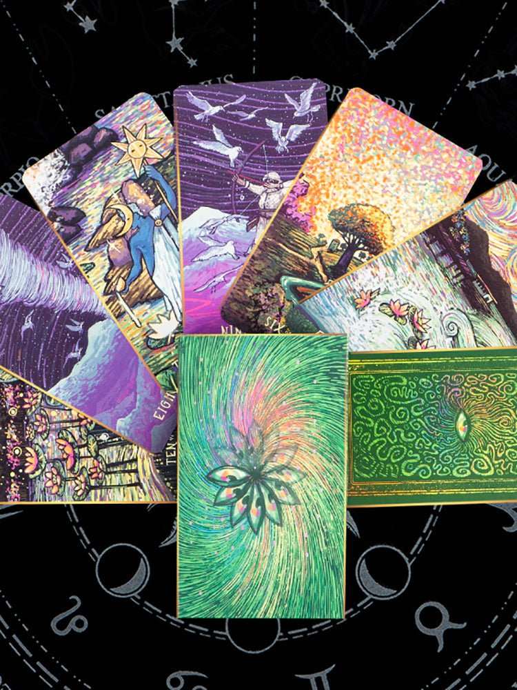70 Styles of Metaphysics Tarot Cards with Guidebooks GEMROCKY-Psychic-34-