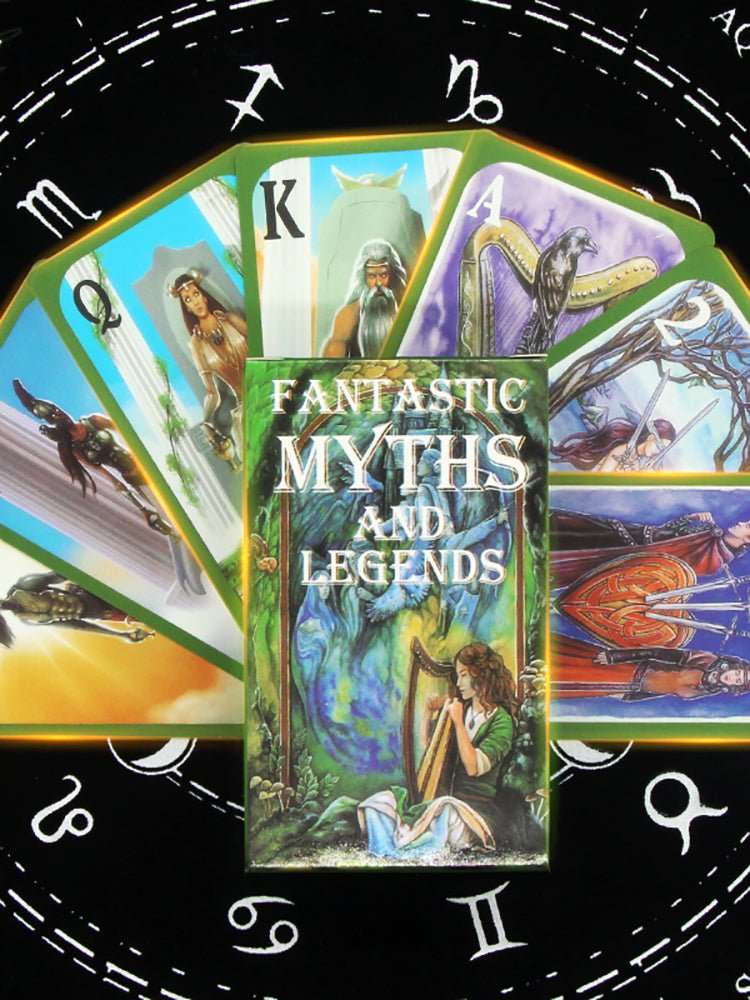 70 Styles of Metaphysics Tarot Cards with Guidebooks GEMROCKY-Psychic-53-