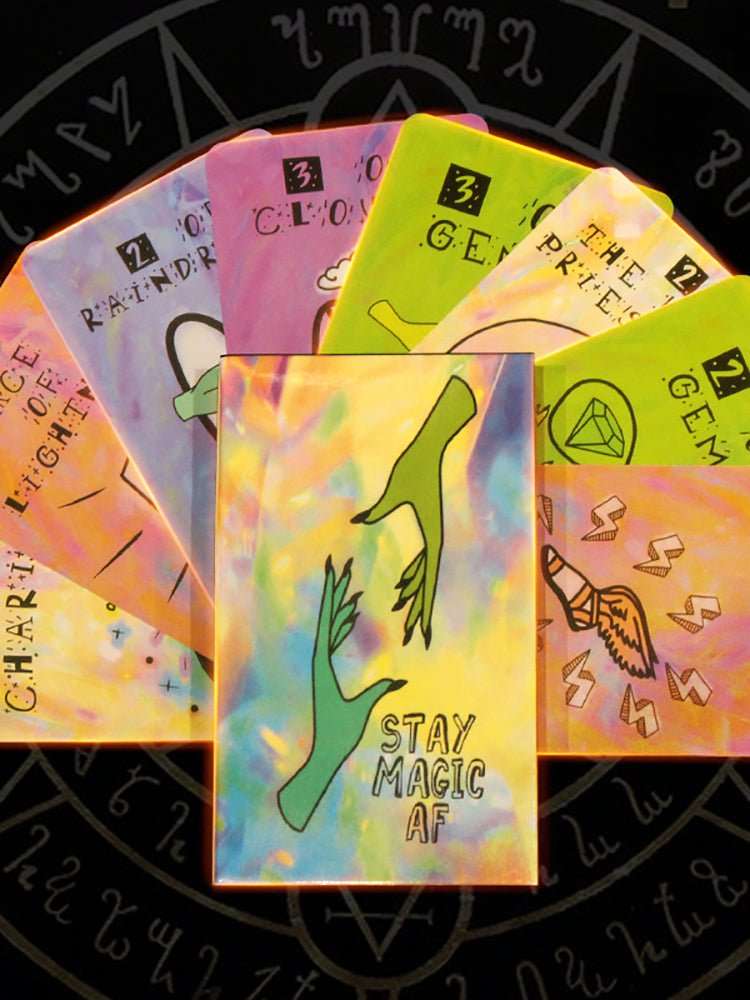 70 Styles of Metaphysics Tarot Cards with Guidebooks GEMROCKY-Psychic-58-