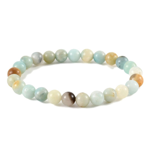 8mm Amazonite Bead Bracelets GEMROCKY-