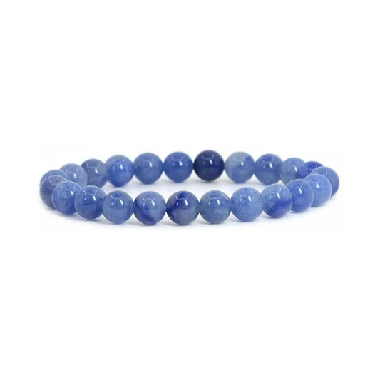 8mm Blue Aventurine Bead Bracelets GEMROCKY-Bracelets-