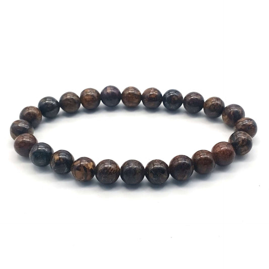 8mm Bronzite Bead Bracelets GEMROCKY-Bracelets-