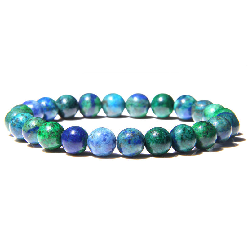 8mm Chrysocolla Lapis Stone Bead Bracelets GEMROCKY-Bracelets-