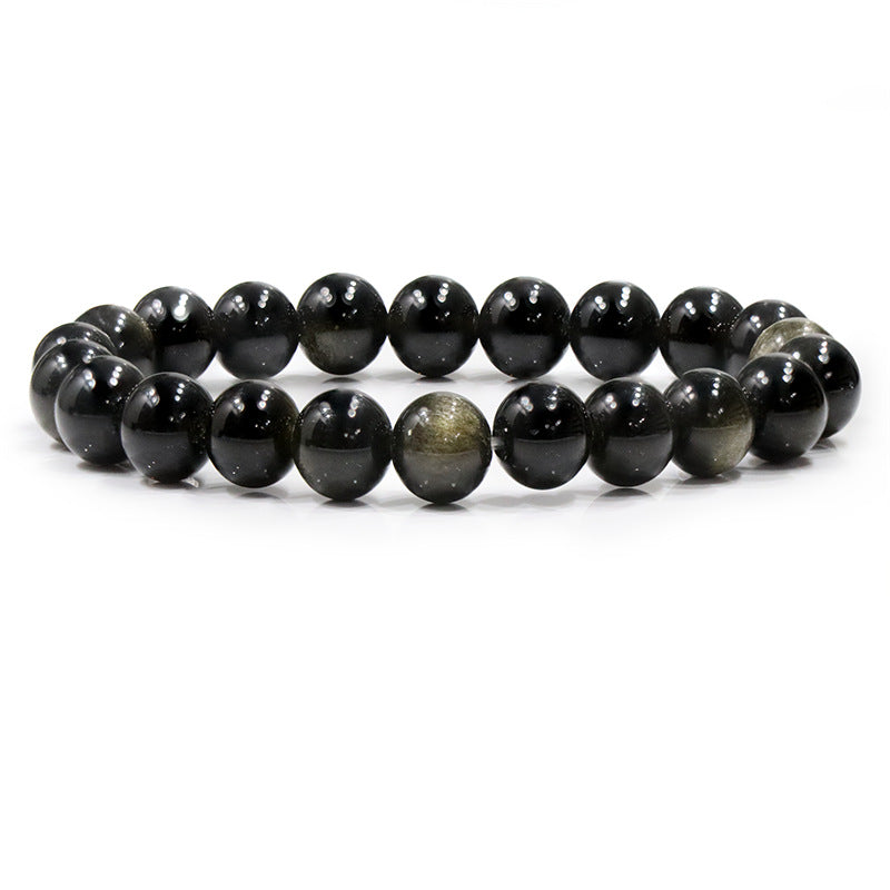 8mm Golden Obsidian Bead Bracelets GEMROCKY-Bracelets-