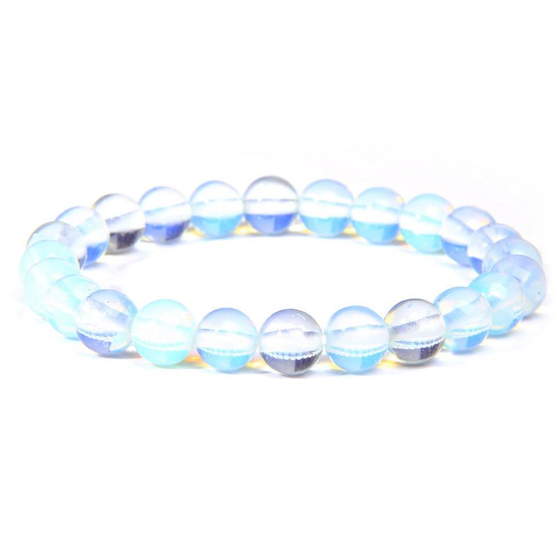 8mm Opalite Bead Bracelets GEMROCKY-Bracelets-