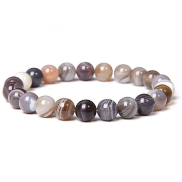 8mm Persian Agate Bead Bracelets GEMROCKY-Bracelets-