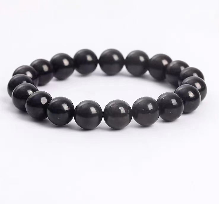 8mm Shungite Bead Bracelets GEMROCKY-Bracelets-