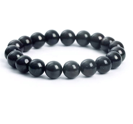 8mm Shungite Bead Bracelets GEMROCKY-