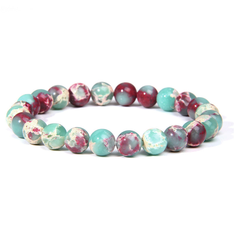 8mm Soushan Stone Bead Bracelets GEMROCKY-Bracelets-