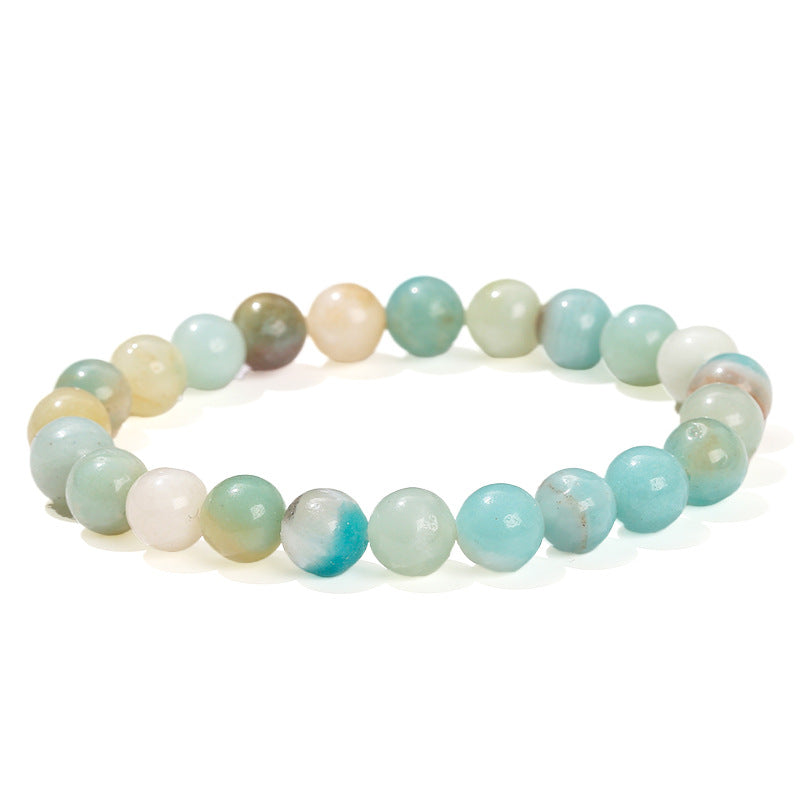 8mm Amazonite Bead Bracelets GEMROCKY-Bracelets-GEMROCKY