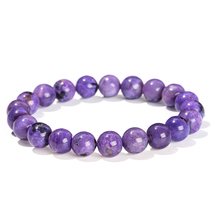 8mm Charoite Bead Bracelets GEMROCKY-Bracelets-GEMROCKY