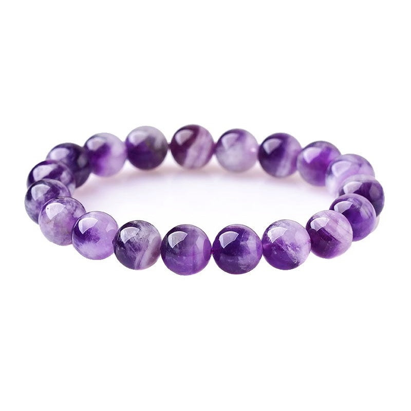 8mm Dream Amethyst Bead Bracelets GEMROCKY-Bracelets-GEMROCKY