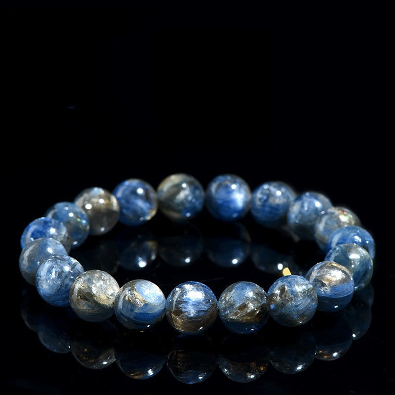 8mm Natural Kyanite Bead Bracelets GEMROCKY-Bracelets-GEMROCKY