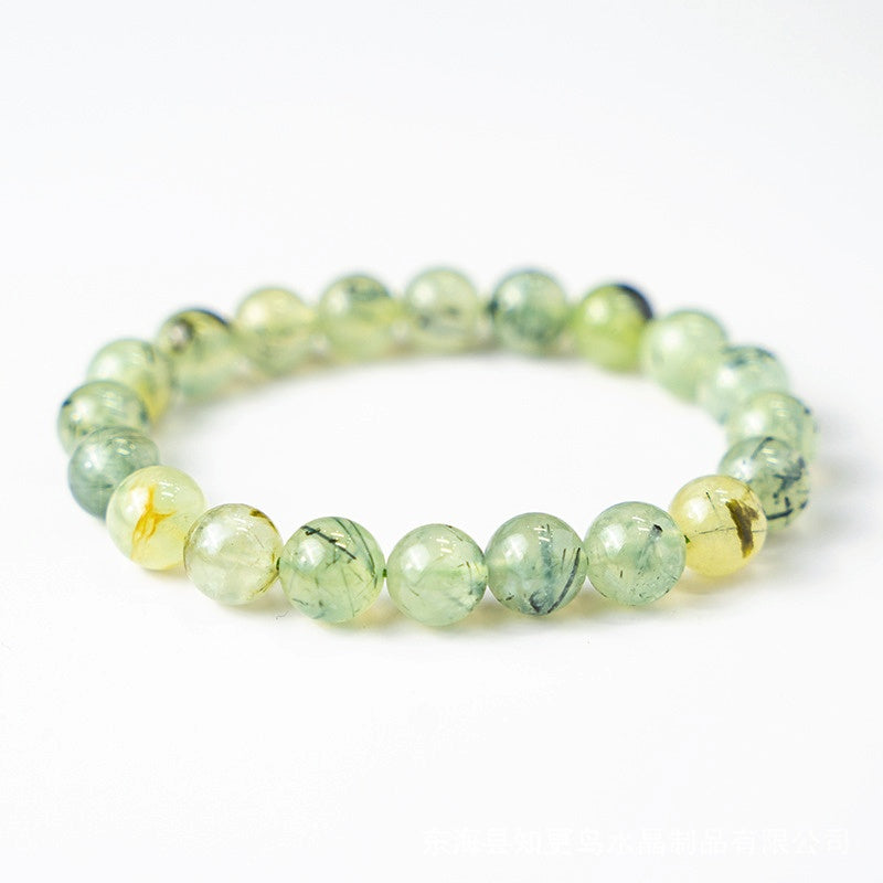 8mm Prehnite Bead Bracelets GEMROCKY-Bracelets-GEMROCKY