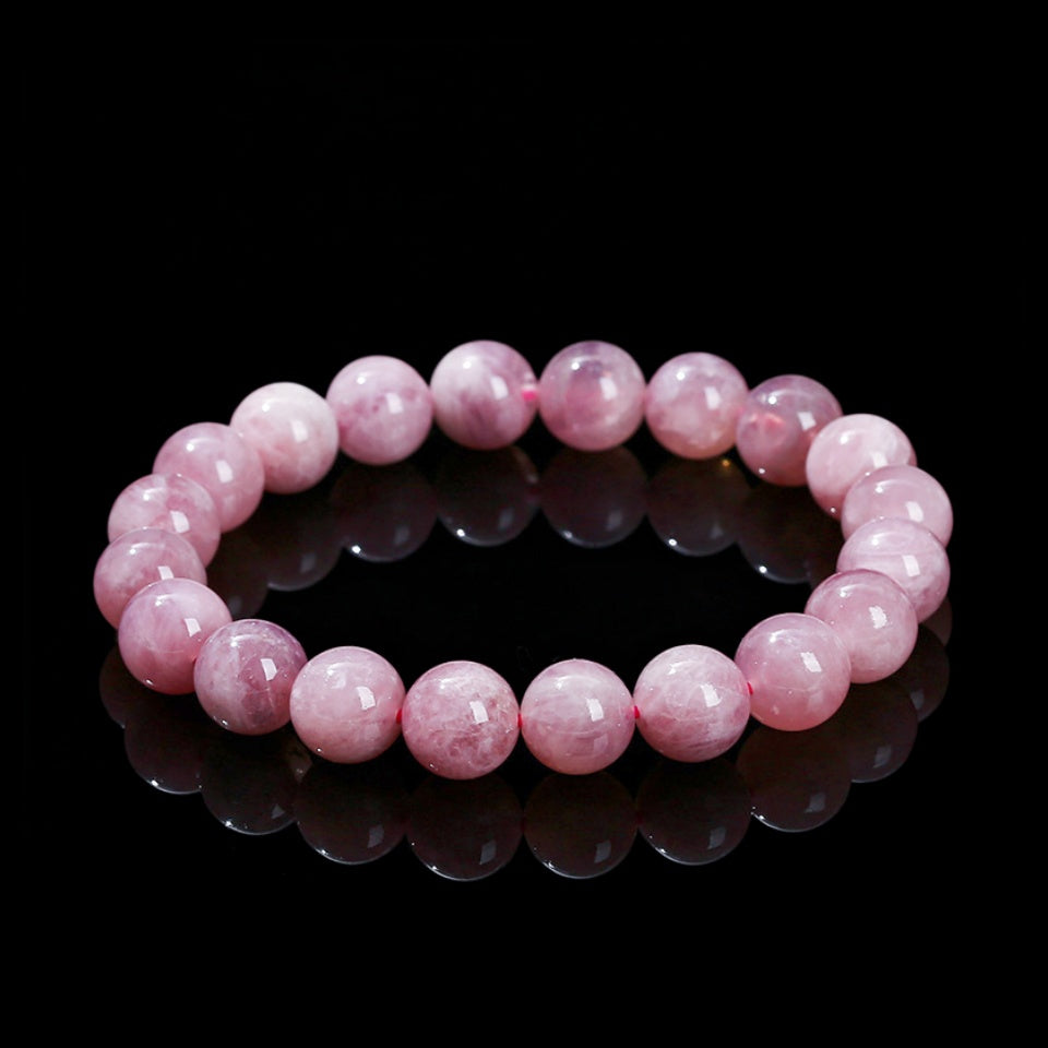 8mm Purple Rose Quartz Bead Bracelets GEMROCKY-Bracelets-GEMROCKY