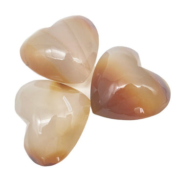 Agate Hearts GEMROCKY-Carvings-