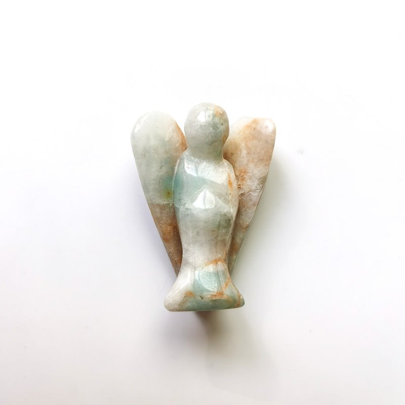 Amazonite Angel 1.5 Inch GEMROCKY-Carvings-