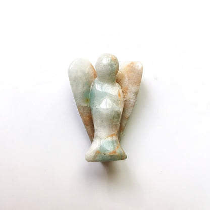 Amazonite Angel 1.5 Inch GEMROCKY-Carvings-