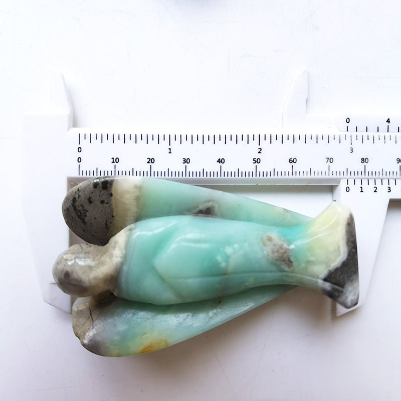 Amazonite Angel 3 Inch GEMROCKY-Carvings-