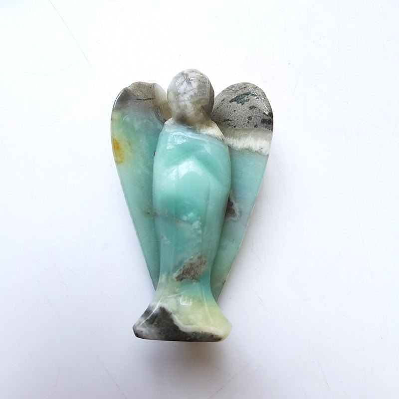 Amazonite Angel 3 Inch GEMROCKY-Carvings-