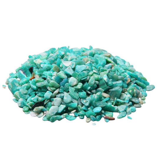 Amazonite Chips GEMROCKY-Tumbles-