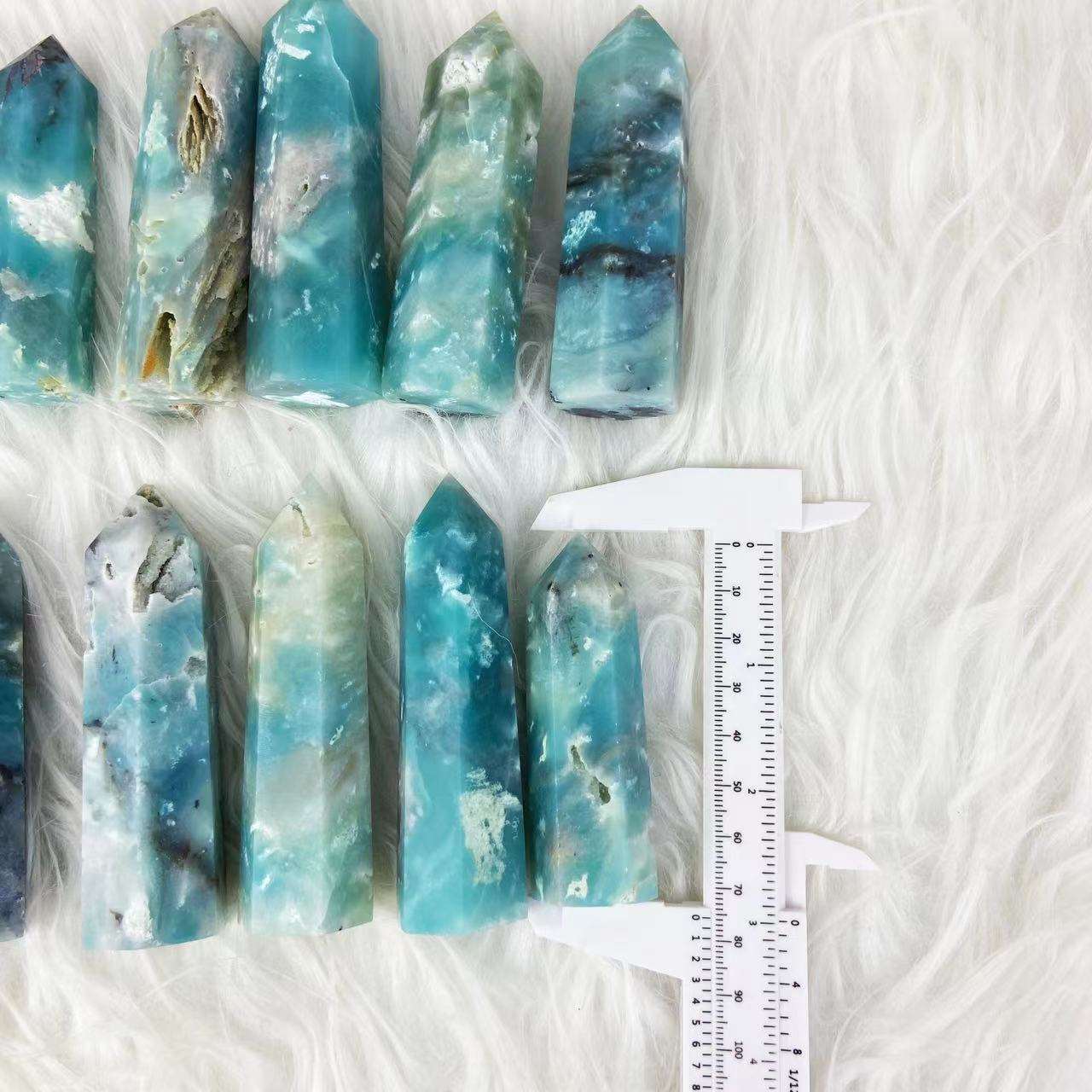 Amazonite Point Wands GEMROCKY-Point Wands-