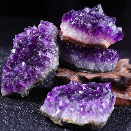 Amethyst Cluster Specimens GEMROCKY-Mineral Specimens-