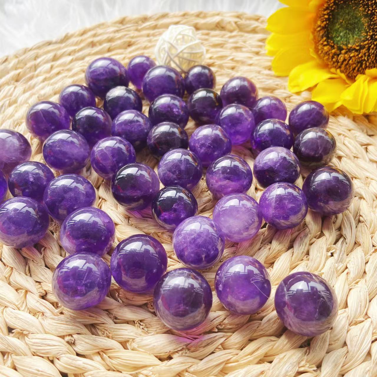 Amethyst Mini Spheres GEMROCKY-Spheres-