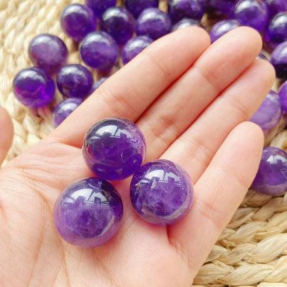 Amethyst Mini Spheres GEMROCKY-Spheres-