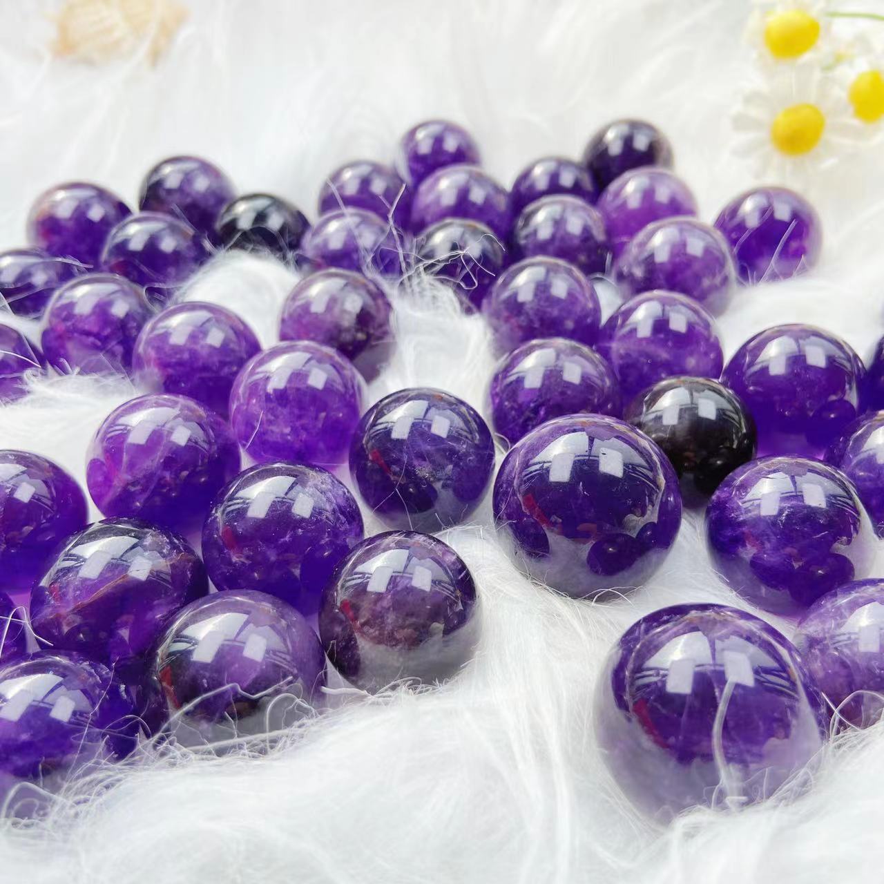 Amethyst Mini Spheres GEMROCKY-Spheres-