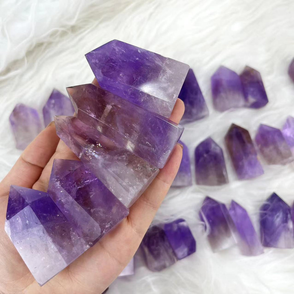 Amethyst Small Point Wands GEMROCKY-Point Wands-