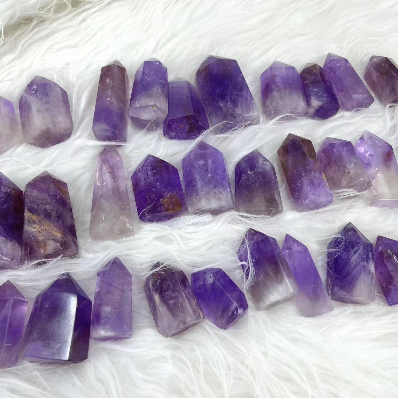 Amethyst Small Point Wands GEMROCKY-Point Wands-