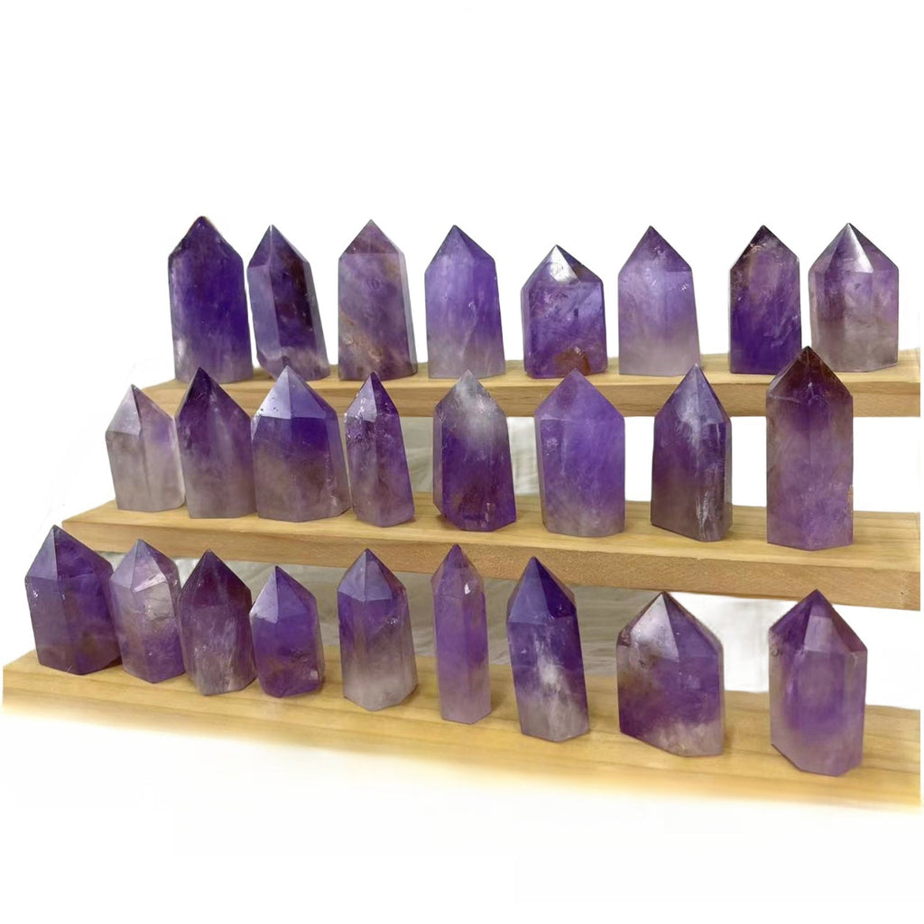 Amethyst Small Point Wands GEMROCKY-Point Wands-