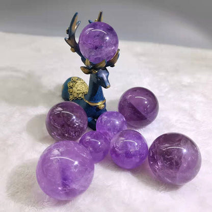 Amethyst Spheres GEMROCKY-Spheres-